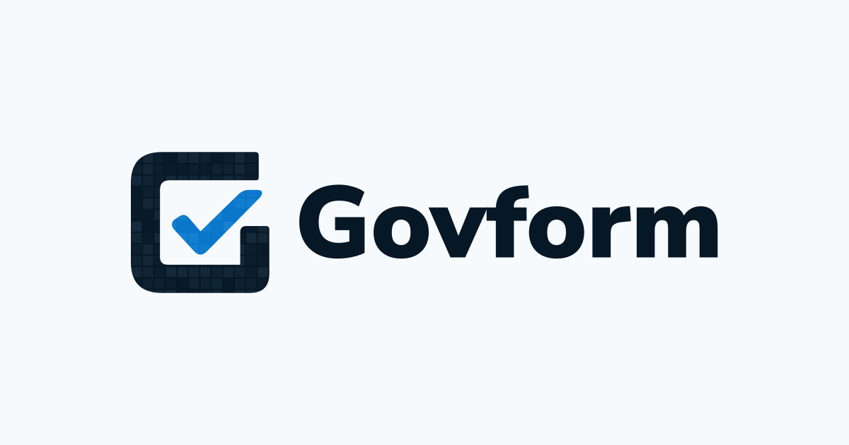 Preview image published by govforms.io